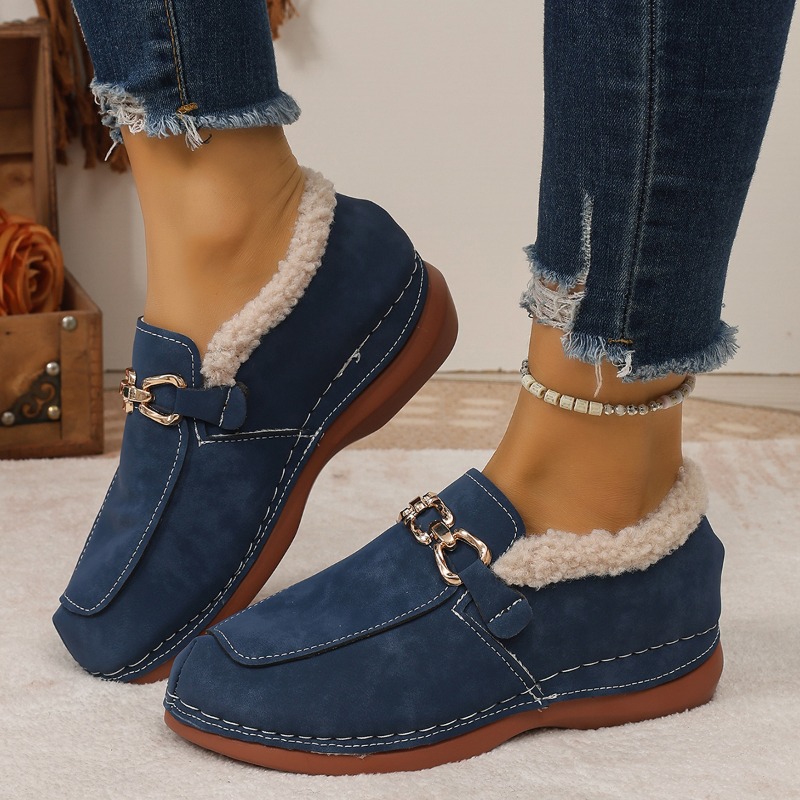 Women'S Fashion Shoes - Damskie zimowe buty, wygodne, modne, ocieplane