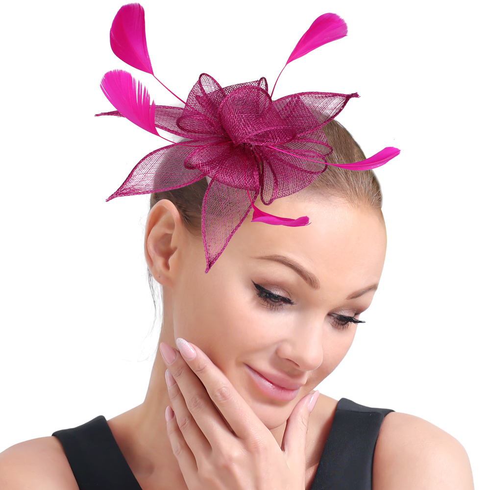 Women'S Fashion Kentucky Derby - Elegancka opaska do włosów z ozdobnymi