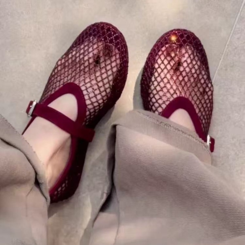 Ażurowe sandały Baotou z cyrko – Women'S Fashion Shoes recenzja i cena
