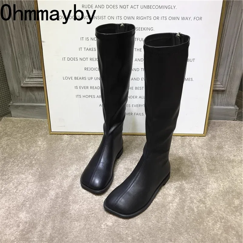 Street Style Stretch Women Kne – Women'S Fashion Knee High Boots recenzja i cena