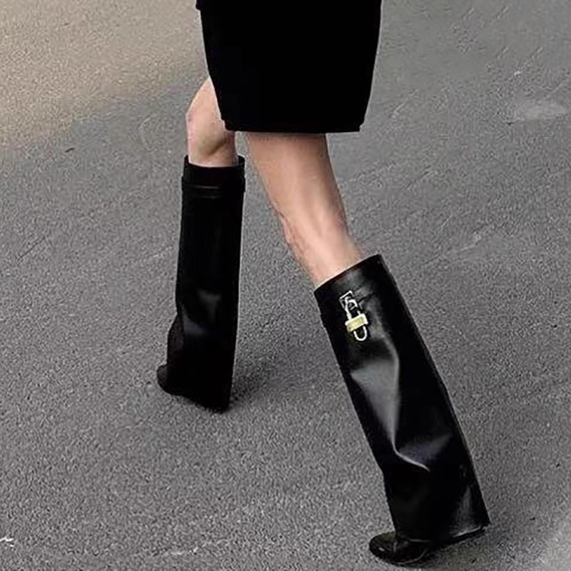 Nowe damskie kozaki za kolano  – Women'S Fashion Knee High Boots recenzja i cena